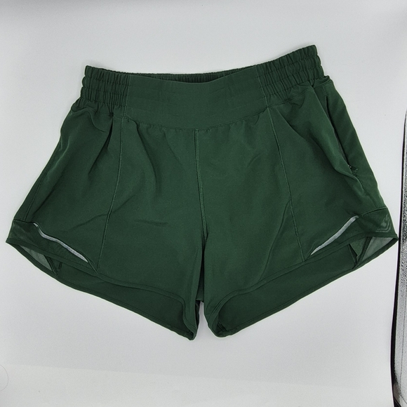 lululemon athletica Pants - lululemon athletica Dark Green Athletic Shorts